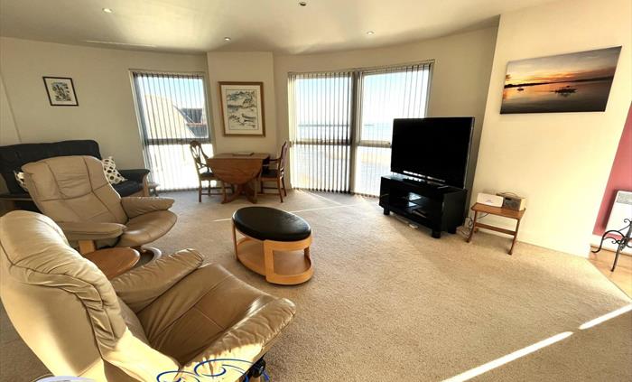 Living Room with Sea Views